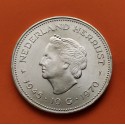 HOLANDA 10 GULDEN 1970 REINA JULIANA y REINA GUILLERMINA KM.195 MONEDA DE PLATA SC- The Netherlands silver coin