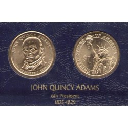 ESTADOS UNIDOS 1 DOLAR 2008 D PRESIDENTE JOHN QUINCY ADAMS SC