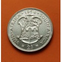 . SUDAFRICA 2 1/2 SHILLINGS 1953 PLATA EBC+ South Silver