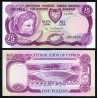 CHIPRE 5 LIBRAS 1979 DIOSA SALAMIS y ANFITEATRO Pick 47 BILLETE SC @RARO@ Central Bank Of CYPRUS 5 Pounds UNC BANKNOTE