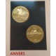 2 monedas x ANDORRA 20 DINERS 1990 HIPICA KM.58 + 20 DINERS 1990 SALTO DE VALLAS KM.59 OLIMPIADA DE BARCELONA 1992 PLATA PROOF