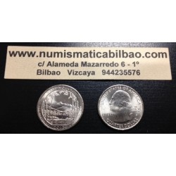 ESTADOS UNIDOS 1/4 DOLAR 25 CENTAVOS 2013 D SC WHITE MOUNTAIN