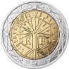 @ESCASA@ FRANCIA 2 EUROS 2011 ARBOL @TIPO NORMAL DE CIRCULACION@ MONEDA BIMETALICA SC France 2€ coin R/2