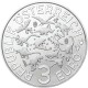 7ª moneda AUSTRIA 3 EUROS 2021 Serie DINOSAURIOS - DEINONYCHUS NICKEL SC COLORES SE ILUMINA EN LA NOCHE Österreich