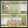GUINEA 500 FRANCOS 2006 NATIVA y FABRICA Pick 47A BILLETE SC Guinee 500 Francs UNC BANKNOTE