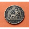 FRANCIA 1 FRANCO 1924 DAMA CHAMBRE DE COMMERCE KM.876 MONEDA DE LATON MBC France 1 Franc