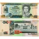 @ESCASO@ BELIZE 10 DOLARES 1996 Reina ISABEL y CASA DEL GOBIERNO II Pick 59 BILLETE SC $10 Dollars UNC BANKNOTE