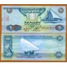 EMIRATOS ARABES UNIDOS 20 DIRHAMS 2015 HALCON y BARCO VELERO Pick 28C BILLETE SC United Arab Emirates UNC BANKNOTE