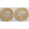 FINLANDIA 5 EUROS 2010 PROVINCIA Nº 1 VARSINAIS DIBUJO ABSTRACTO FORMA ANGUILLA MONEDA BIMETALICA