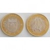 FINLANDIA 5 EUROS 2010 PROVINCIA Nº 2 SC SATAKUNTA LINEAS CON GLOBOS Y ESCUDOS MONEDA BIMETALICA