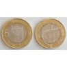 FINLANDIA 5 EUROS 2011 Provincia de LAPONIA - NIÑOS y CUERNOS DE RENO moneda nº 8 SC MONEDA BIMETALICA Finnland