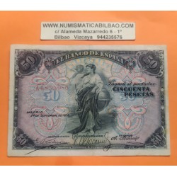 ESPAÑA 100 PESETAS 1906 SEPTIEMBRE 24 SERIE C 1111034 MBC