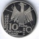 ALEMANIA 10 EUROS 2012 Ceca D BLIBLIOTECA NACIONAL Y AGUILA 10 EUROS