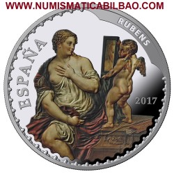 . ESPAÑA 10 EUROS 2015 PLATA 70 AÑOS DE PAZ REY FELIPE VI FNMT