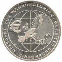 ALEMANIA 10 EUROS 2002 Ceca F PLATA SC SILVER EUROPA