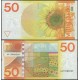 @MUY RARO@ HOLANDA 50 GULDEN 1982 GIRASOL y ABEJA Serie ...9640 Pick 96 BILLETE SC The Netherlands UNC BANKNOTE