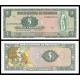 NICARAGUA 5 CORDOBAS 1972 CACIQUE NICARAO PICK 122 BILLETE SC UNC BANKNOTE