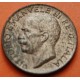 ITALIA 5 CENTESIMI 1930 R ESPIGA DE CEREAL Epoca REY VITTORIO EMANUELE III KM.59 MONEDA DE COBRE EBC Italy 5 Centimos