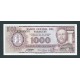 PARAGUAY 1000 GUARANIES 1952 MARISCAL FRANCISCO SOLANO @ESCASO@ Pick 201B BILLETE SC UNC BANKNOTE