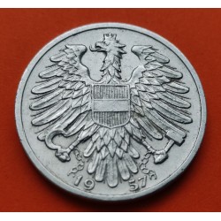 ..AUSTRIA 1 SHILLING 1936 AGUILA y ESVASTICA NAZI ALEMANIA FICHA