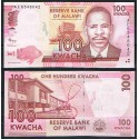 MALAWI 100 KWACHA 2012 JAMES FREDERICK SANGALA Pick 59A BILLETE SC Africa UNC BANKNOTE