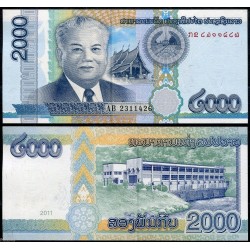 . LAOS 10 KIP 1962 SC Pick 10 LAO REPUBLIC BILLETE