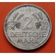 ALEMANIA 2 MARCOS 1951 D AGUILA y VALOR KM.111 MONEDA DE NICKEL MBC @RARA@ Germany Federal Republic 2 Marks 1951