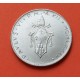 VATICANO 100 LIRAS 1974 ESCUDO PALOMA DE LA PAZ y PAPA PABLO VI KM.122 MONEDA DE ARO SC