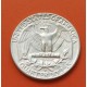 ESTADOS UNIDOS 1/4 DOLAR 1964 D PRESIDENTE GEORGE WASHINGTON KM.164 MONEDA DE PLATA EBC USA silver Quarter Dollar R/3