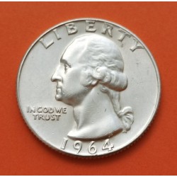 USA 1/4 DOLLAR 1956 D WASHINGTON XF SILVER US