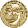 . ESTADOS UNIDOS 1 DOLAR 2021 D AMERICAN INNOVATION Canal Erie NEW YORK 12ª moneda LATON SC