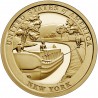 . ESTADOS UNIDOS 1 DOLAR 2021 P AMERICAN INNOVATION Canal Erie NEW YORK 12ª moneda LATON SC