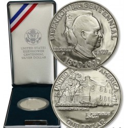 .ESTADOS UNIDOS 1 DOLAR 1987 S EAGLE PLATA Silver Proof Us Mint
