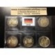 ALEMANIA 2 EUROS 2010 A+D+F+G+J IGLESIA EN EL ESTADO FEDERADO DE BREMEN SC 5 MONEDAS BIMETALICAS CONMEMORATIVA Germany BRD