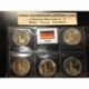 ALEMANIA 2 EUROS 2008 A+D+F+G+J IGLESIA EN HAMBURGO SC MONEDA BIMETALICA y CONMEMORATIVA Germany euro coin