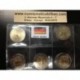 ALEMANIA 2 EUROS 2007 A+D+F+G+J TRATADO DE ROMA SC BIMETALICA 5 MONEDAS CONMEMORATIVAS