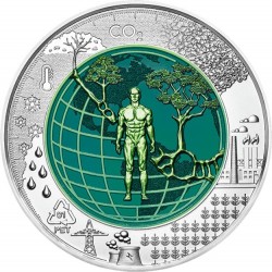 . 2015 AUSTRIA 25 EUROS PLATA NIOBIO COSMOLOGIA SILVER COSMOLOGY