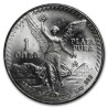 MEXICO 1 ONZA 1987 ANGEL LIBERTAD @MUY RARA@ MONEDA DE PLATA PURA 999 SC Mejico Silver coin OZ OUNCE
