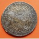 .@RARA@ FRANCIA 1 ECU 1694 Letra M TOULOUSE Rey LOUIS XIV el REY SOL MONEDA DE PLATA KM.298 France & Navarra argent