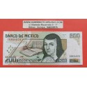 MEXICO 200 PESOS 1998 JUANA DE ABAJE Serie G Pick 109 BILLETE MBC @RARO@ MEJICO BANKNOTE