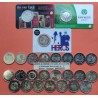 . ..2 EUROS 2015 BANDERA EUROPEA JUEGO 19 DE PAISES/MONEDAS SC