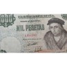 ESPAÑA 1000 PESETAS 1946 LUIS VIVES Sin Serie 1411282 Pick 133 BILLETE MBC- @RARO@ Spain banknote