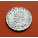 PANAMA 1/10 BALBOA 1953 Edición CINCUENTENARIO KM.18 MONEDA DE PLATA SC- 1 Décimo silver coin