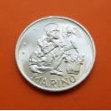 SAN MARINO 500 LIRAS 1975 ANTIGUO CANTERO ESCUDO KM.48 MONEDA DE PLATA SC 500 Lire silver coin
