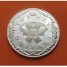 BRITISH VIRGIN ISLAND 20 DOLARES 1985 ANILLO KM.51 MONEDA DE PLATA PROOF @RAYITAS@ Islas Vírgenes Británicas