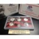 2008 UNITED STATES MINT 50 STATE QUARTERS 25 CENTAVOS SILVER PROOF SET 5 x 25 CENTAVOS PLATA Estados Unidos