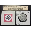 SUECIA 5 ORE 1950 SIGLAS REALES BAJO CORONA KM.812 MONEDA DE ZINC POST OCUPACION NAZI III REICH WWII Sweden