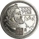 ESPAÑA 2000 PESETAS 2000 V CENTENARIO EMPERADOR CARLOS V KM.1015 MONEDA DE PLATA SC @NO BOLSA ORIGINAL@