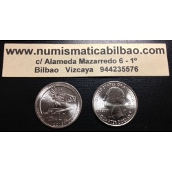 ESTADOS UNIDOS 25 CENTAVOS 2013 P PARQUE NACIONAL FORT McHENRY EN MARYLAND MONEDA DE NICKEL SC USA QUARTER