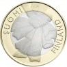 FINLANDIA 5 EUROS 2011 Provincia de OSTROBOTNIA - TROZOS DE LEÑA moneda nº 7 SC MONEDA BIMETALICA Finnland